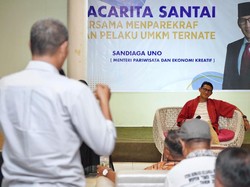 Sandiaga Dorong Pelaku UMKM dan IKM di Ternate Manfaatkan Teknologi