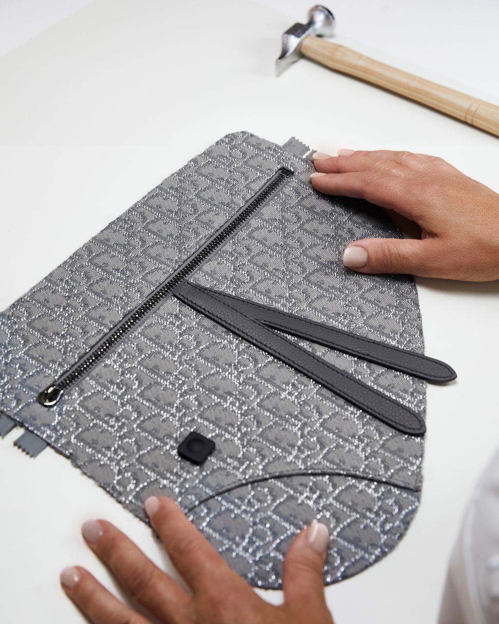 Tas Dior Men Saddle Ruthenium