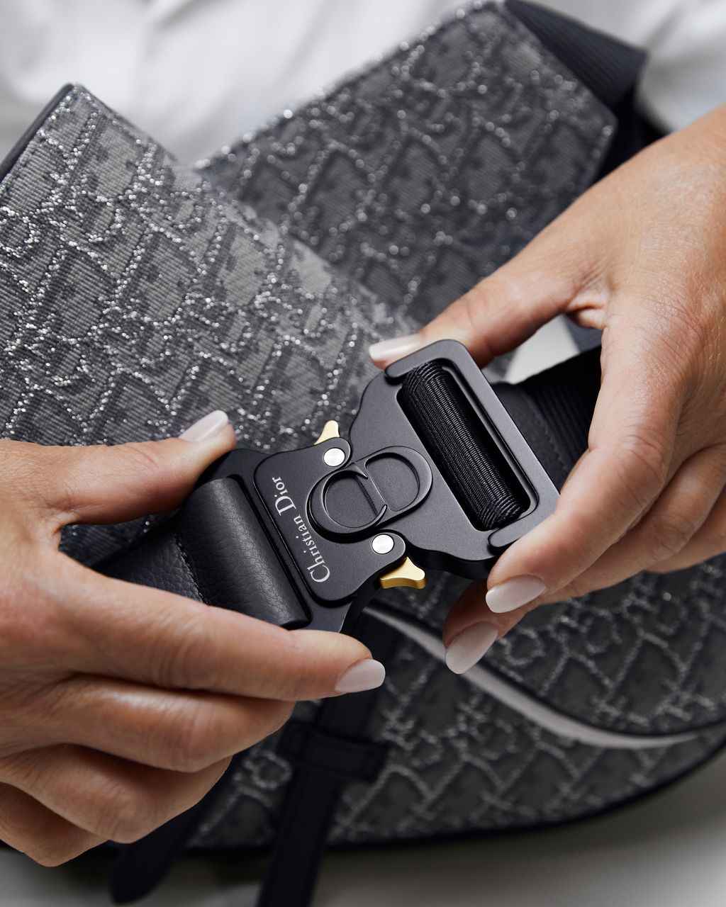 Tas Dior Men Saddle Ruthenium