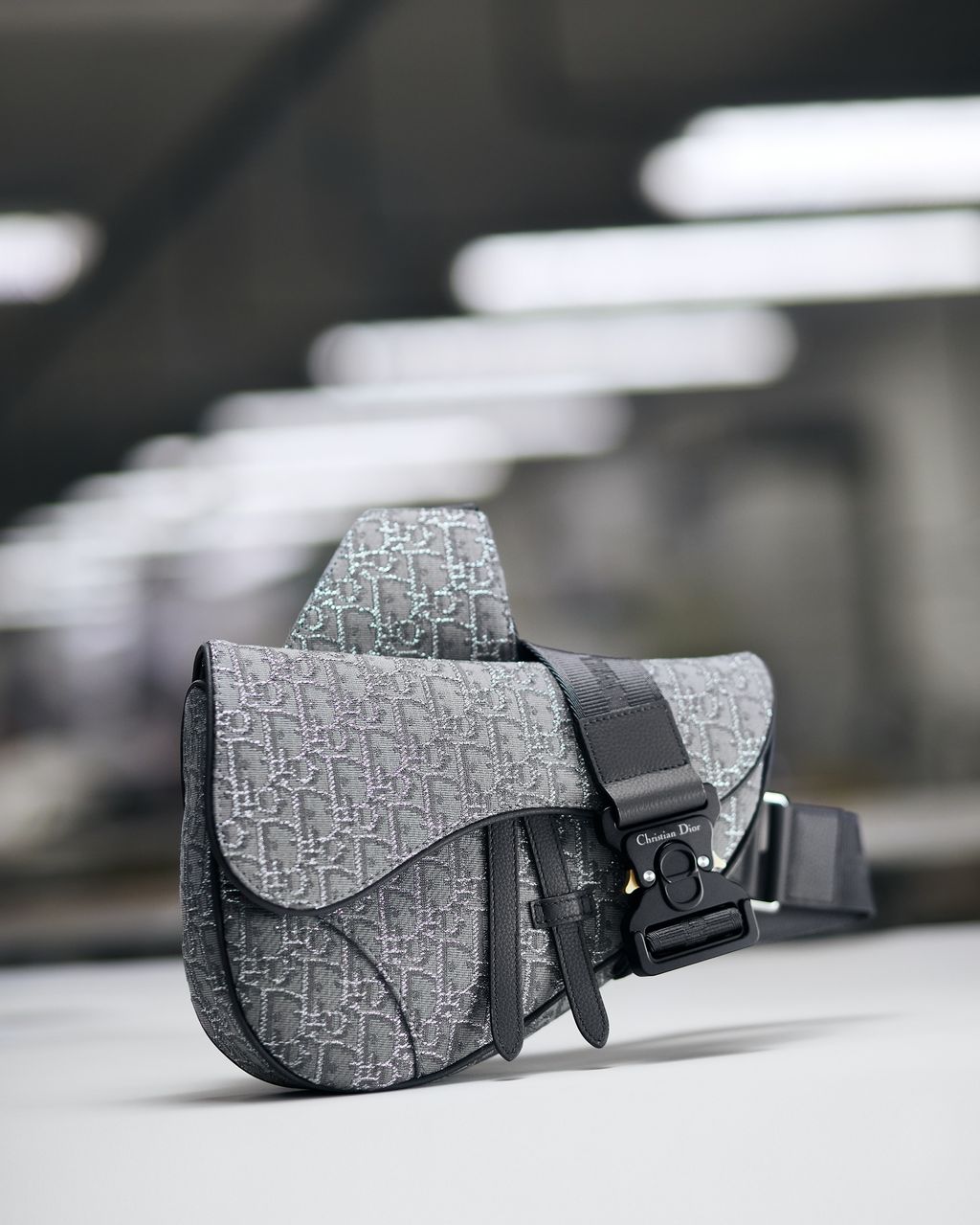 Tas Dior Men Saddle Ruthenium