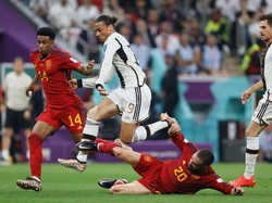 Klasemen Grup E Piala Dunia 2022: Spanyol di Puncak, Jerman Terbawah