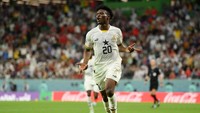 Tapi Ghana kembali memimpin lewat gol Kudus pada menit ke-68, yang akhirnya memenangkan mereka. Skor 3-2.