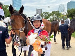 Usai Raih Medali Perak, Euclia Kirim Bantuan ke Korban Gempa Cianjur