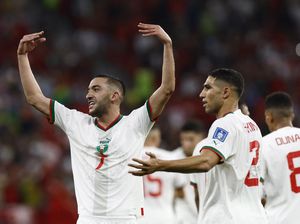 Maroko Menang, Ziyech: Belgia Lebih Gampang ketimbang Kroasia Maroko Menang, Ziyech: Belgia Lebih Gampang ketimbang Kroasia