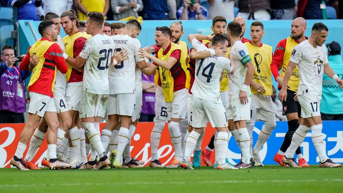 Link live streaming Serbia vs Swiss di Piala Dunia 2022. (Foto: Getty Images)