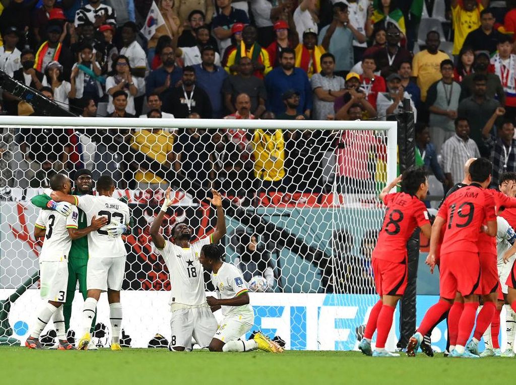Klasemen Grup H Piala Dunia 2022: Ghana Jaga Asa, Korea Selatan Kritis