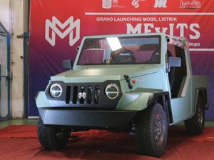 ITS Ciptakan Mobil Listrik Model Pickup, Bisa Tempuh Jarak 200 Km