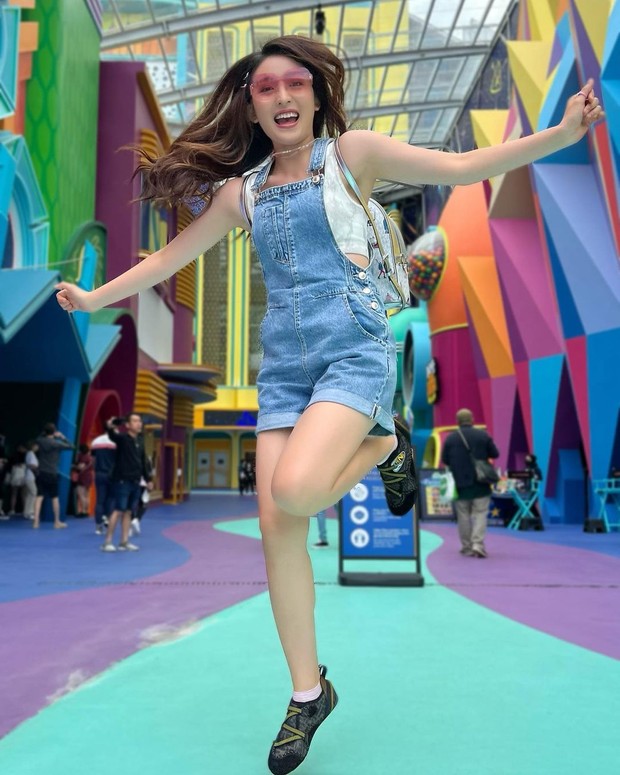 Natasha Wilona saat sedang liburan/Sumber: IG @natashawilona12