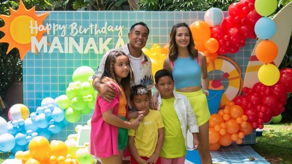 8 Potret Ultah ke-7 Mainaka Putra Nia Ramadhani, Meriah Walau Hanya di Rumah