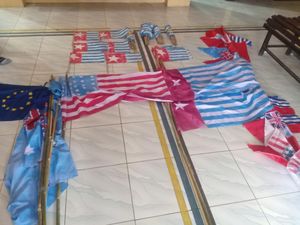 12 Orang Ditangkap Terkait Pengibaran 100 Bendera Bintang Kejora di Kaimana 12 Orang Ditangkap Terkait Pengibaran 100 Bendera Bintang Kejora di Kaimana