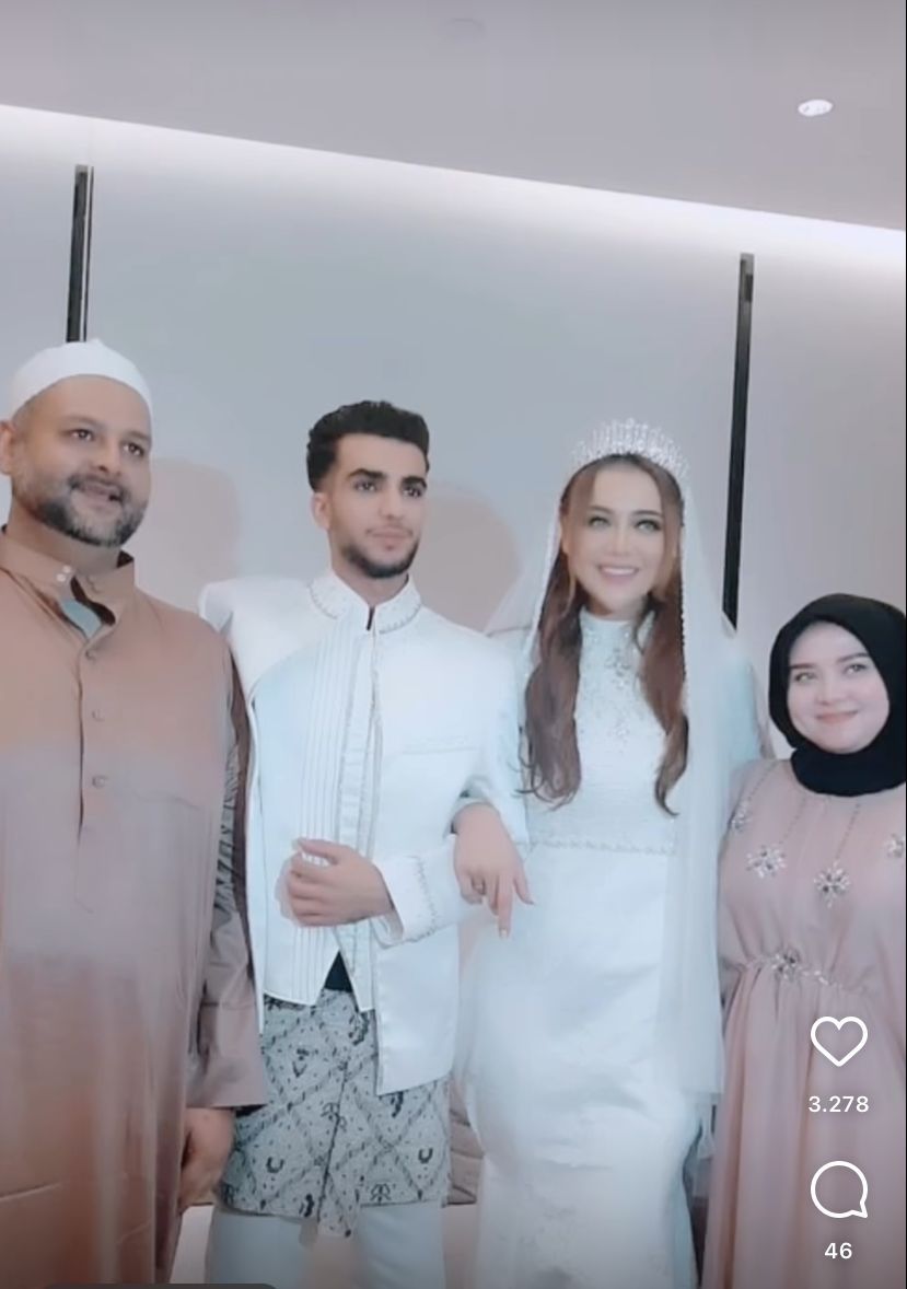 Pernikahan Ratu Rizky Nabila dan Ibrahim