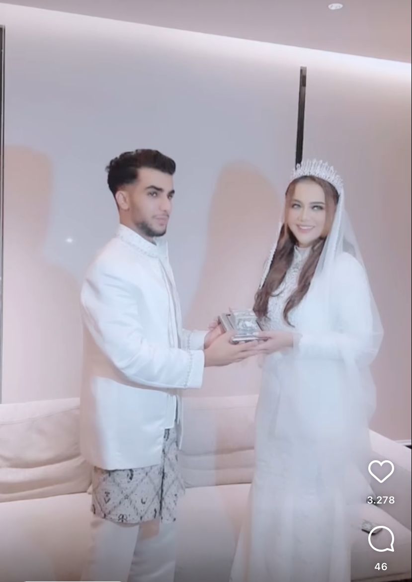 Pernikahan Ratu Rizky Nabila dan Ibrahim