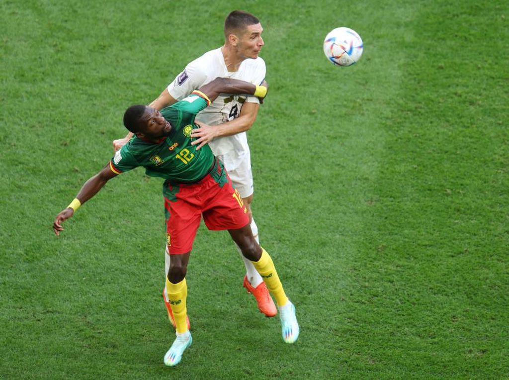 Gol Castelletto, Kamerun Ungguli Serbia 1-0