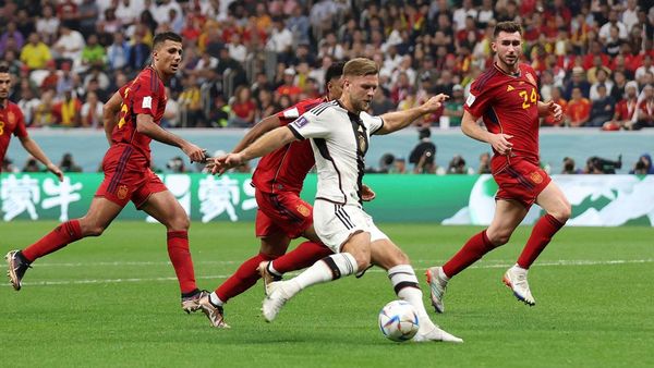 Spanyol Vs Jerman, Duel Sengit Tanpa Pemenang