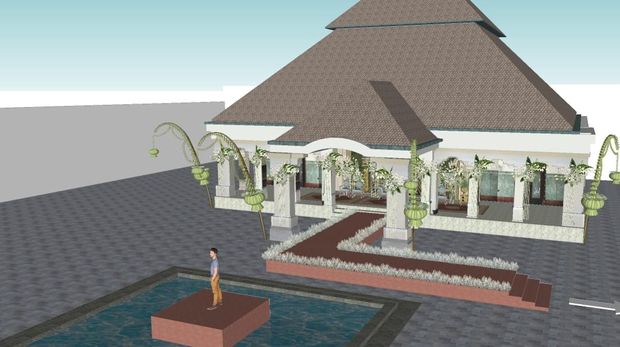 3D Dekor Ngunduh Mantu Kaesang Erina 3D Dekor Ngunduh Mantu Kaesang Erina