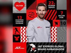 J&T Express Kenalkan Lionel Messi sebagai Global Brand Ambassador