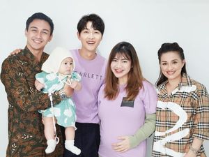 Felicya Sebut Song Joong Ki Sempat Elus Perutnya saat Hamil Anak Kedua