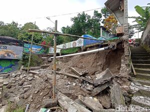 Bangunan IPAL di Kota Blitar Ambrol Tak Kuat Tahan Resapan Air Hujan