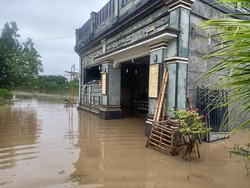 85 Rumah Warga Jembrana Terendam Banjir Setinggi Pinggang Orang Dewasa