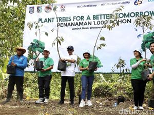 BCA Tanam 1000 Pohon Durian di Gunung Sasak Lombok BCA Tanam 1000 Pohon Durian di Gunung Sasak Lombok