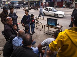 Begini Semarak Piala Dunia 2022 di Palestina