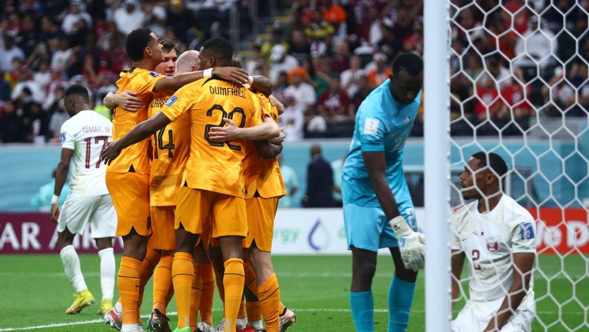 Belanda lolos ke 16 besar Piala Dunia 2022 usai kalahkan Qatar 2-0  (Getty Images/Chris Brunskill/Fantasista)