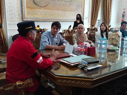 Rizky Billar dan Lesti Bangun Taman Bermain Buat Anak Korban Gempa Cianjur