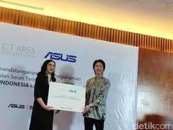 CT ARSA Foundation Gandeng ASUS Kirim 708 Laptop untuk Pendidikan