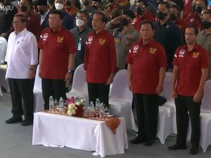 Jokowi Hadiri Peresmian Asrama Mahasiswa Nusantara Surabaya, Ada Prabowo-BG