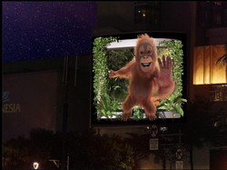 Canggih! Kini Ada Teknologi Baru di TV Raksasa Bundaran HI