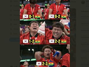 Dikandaskan Ghana, Tim Korea Tetap Dipuja Dikandaskan Ghana, Tim Korea Tetap Dipuja