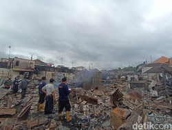 4 Orang Diperiksa Terkait Kebakaran Pasar Kesamben Blitar