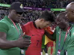 Viral Pelatih Ghana Selfie dengan Heung Min Son yang Menangis