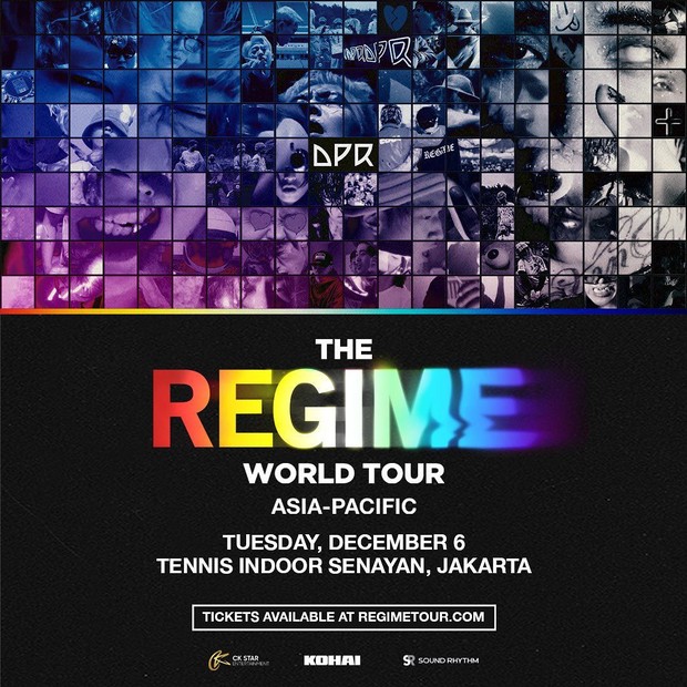 Poster konser The Regime oleh DPR