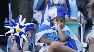 Reaksi Fans Cilik Uruguay Usai Timnya Tumbang