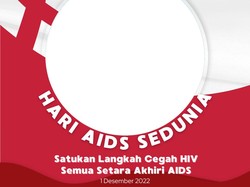 50 Twibbon Hari AIDS Sedunia 2022 yang Keren dan Mudah Dipasang