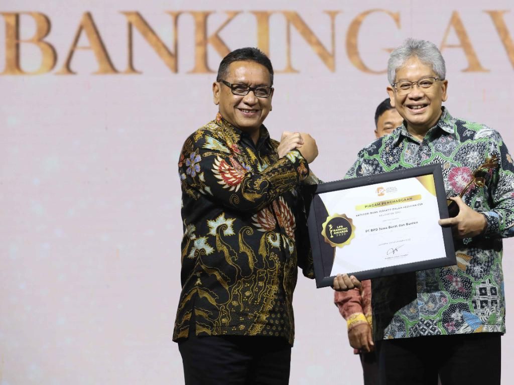 Bank bjb Raih Banking Award 2022 dari Lembaga Penjamin Simpanan
