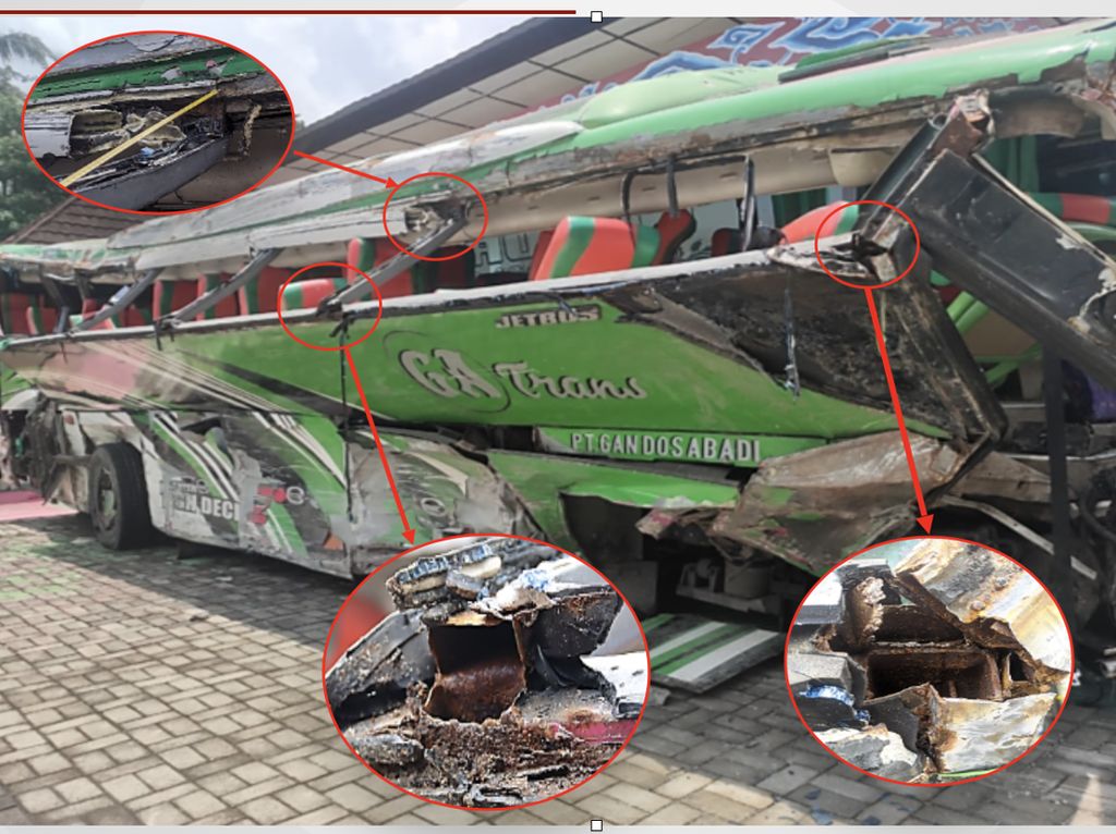 Hasil Investigasi Kecelakaan Maut Bus di Bantul: Rem Blong, Bodi Bus Keropos
