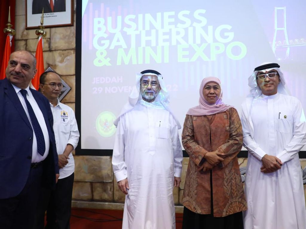 Temu Bisnis Gubernur Khofifah di Jeddah Hasilkan Investasi Bernilai Fantastis