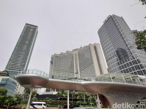 Menilik Halte Bundaran HI Beroperasi Meski Belum Rampung Direvitalisasi