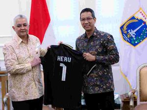 Pj Gubernur DKI Terima Kunjungan Dirut Persija, Ini yang Dibahas
