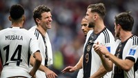 9. Skuad Timnas Jerman – €656 juta (Rp 11,2 triliun). Pemain termahal: Jamal Musiala (€110 juta). Foto: REUTERS/JENNIFER LORENZINI