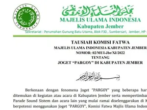 Komisi Fatwa MUI Jember: Joget Pargoy Haram, Ini Alasannya