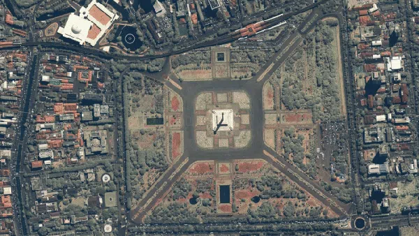 Foto Satelit Before-After Kota-kota Indonesia Dulu dan Sekarang