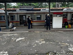 Perbaikan di Stasiun Pasar Minggu-UI Beres, Kepadatan Penumpang Mulai Diurai