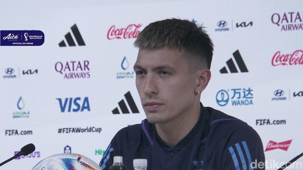 Lisandro Martinez tegaskan Argentina sudah bangkiit usai kekalahan dari Arab Saudi (Lucas Aditya/detikSport)