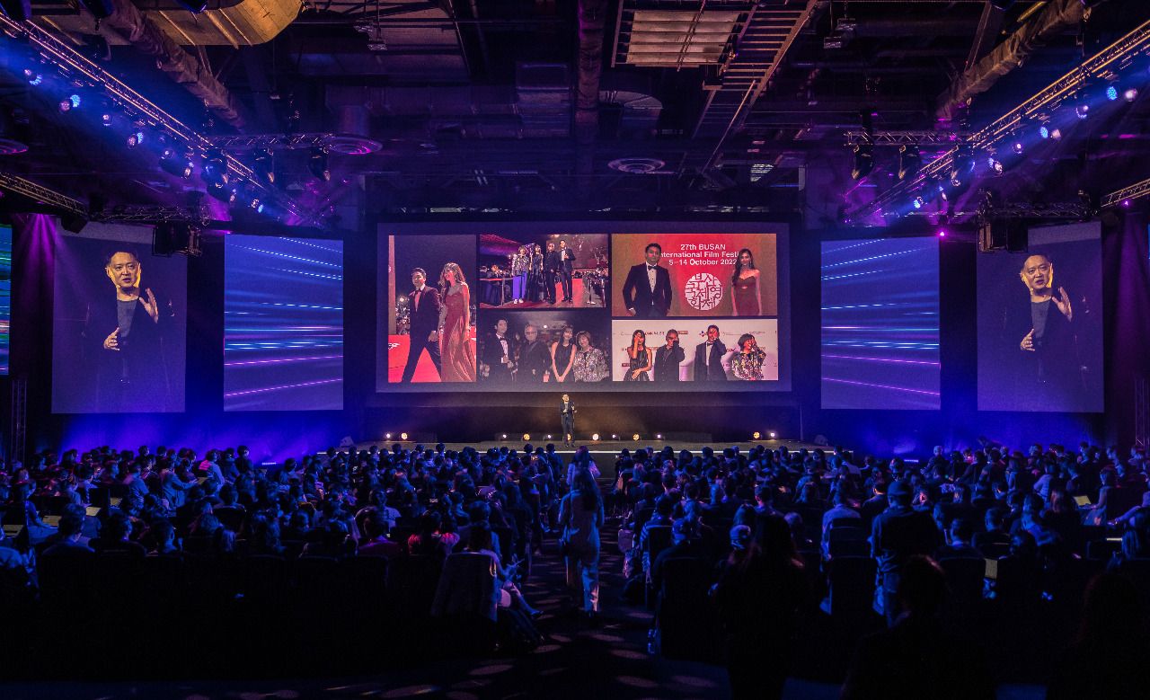 Luke Kang, President, The Walt Disney Company Asia Pacific opens the Disney Content Showcase in Singapore.