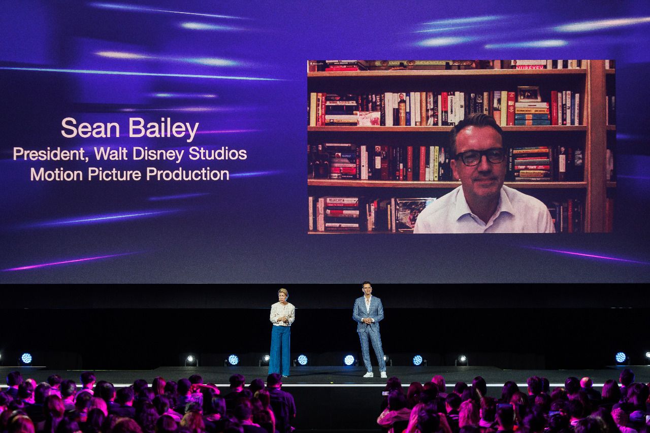 Luke Kang, President, The Walt Disney Company Asia Pacific opens the Disney Content Showcase in Singapore.