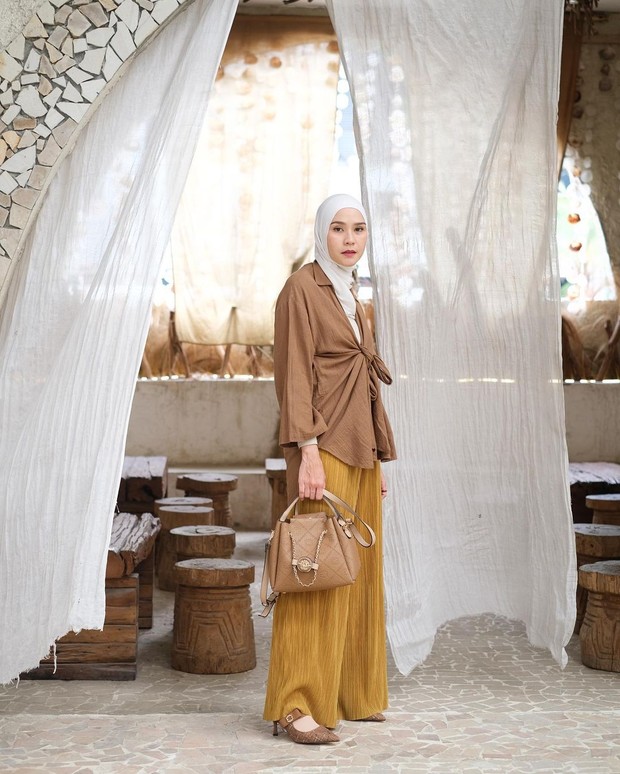 Nggak selalu pakai kebaya/Sumber: IG @zaskiadyamecca