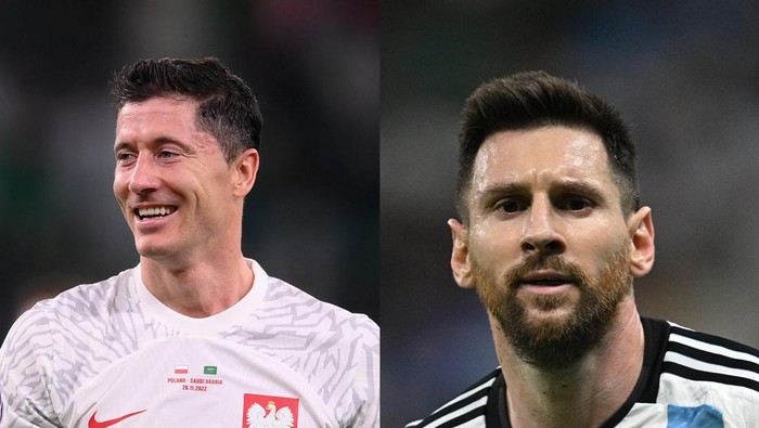 Robert Lewandowski, Lionel Messi